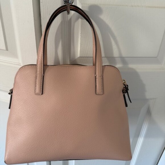 NWOT! Kate Spade New York Matthews Street Maise Pink Leather Bow Satchel Purse - Picture 3 of 8